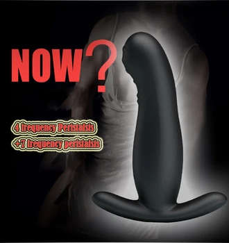 BAILE analinis kaištis silikono analinis prostatos massager buttplugs 7frequency vibracijos+kutenimas analinis sextoys suaugusiems vyrams usb įkrovimas