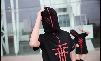 Baka Išbandyti, kad Shoukanjuu FFF komanda kostiumas Erezija trijų teisėjų kolegija cosplay trumpomis rankovėmis, Švarkeliai pora lėlės drabužiai