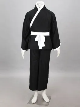 Balinimo Ichimaru Gin kimono cosplay helovinas Kostiumai