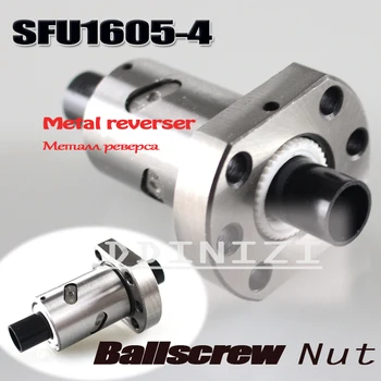 BallScrew SFU1605-4 SFU1605 800mm RM1605 800mm Valcavimo Kamuolys varžtą 1pc+1pc ballnut SFU1605 + pabaigos apdirbimo dėl BK/BF12