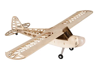 Balsa Medienos Lėktuvo Modelis j3 skyrius 1180mm Sparnų Balsa Medienos Lėktuvo Modeliai RC Pastatas Žaislai Woodiness modelis /MEDIENOS, PLOKŠTUMOS