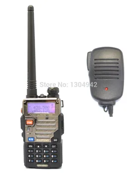 BAOFENG UV-5RE Walkie Talkie VHF/UHF Dual Band Kumpis Patogu Medžioklės Radijo Imtuvas Su Headfone + Garsiakalbis Mikrofonas