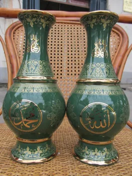 Baoshan Musulmonų prekių Islamo Musulmonų Hui dovanos Shuangfeng vazos, vazos, dekoracijos