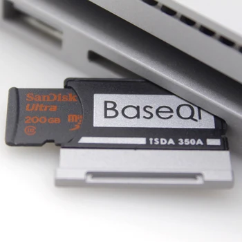 BASEQI Aliuminio Vidaus MiniDrive Micro SD Kortelės adapteris, Skirtas 
