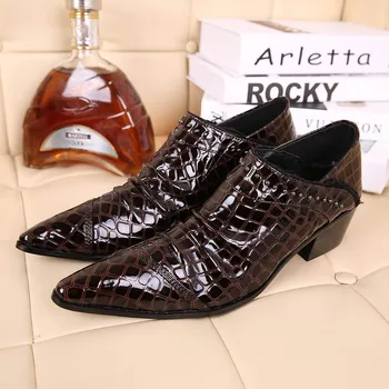 Batzuzhi -italų Stiliaus batai vyras Brand Žmogaus odos Batus vyras suknelė batai odiniai, didelis dydis EU38-46, Nemokamas Pristatymas