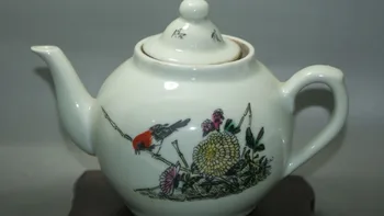 Bauda senas Kinų porceliano Kungfu arbatos puodai Tapybos ir poezijos trylika šešerius metus, Antikvariniai porceliano