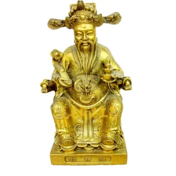 Bauda vario luito pagarba Dievo turtų Dievas, Buda sėdėjo žalvaris, pasisekė papuošalai