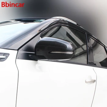 Bbincar ABS Anglies Pluošto Dažyti Šoniniai galinio vaizdo Veidrodėliai Padengti Shell Auto Išorės stilizavimo 2vnt Už Suzuki Sx4 S-Cross-2018 m.