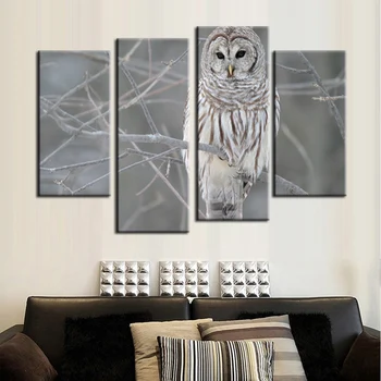 Beautiful canvas nature paintings living room Canvas Painting Wall Modern Pictures home decor Owl series art/ZT-3-74