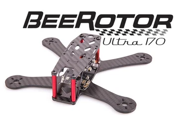 BeeRotor Ultra 170 FPV Lenktynių Quadcopter Anglies Pluošto Rėmas su PBP Valdybos Ultra-170