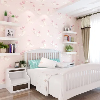 Beibehang 3d sielovados gėlės tapetai neaustinių tapetai miegamajame, gyvenamasis kambarys su TV wall papel de parede tapetai, sienų ir 3 d