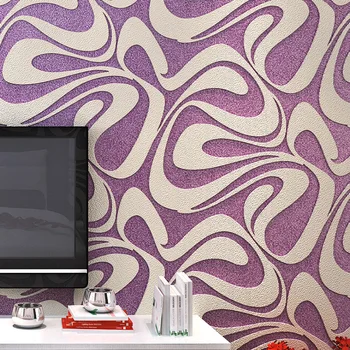 Beibehang Naujas, Modernus minimalistinio neaustinių tapetai kambarį, TV foną storio kreivė dryžuotų tapetų miegamasis