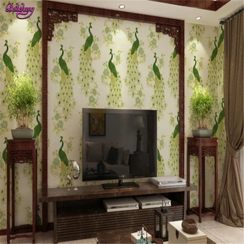 Beibehang papel de parede Neo - klasikinio gyvenimo kambario, miegamasis povas TV stereo aukso imitacija, siuvinėjimo tapetai tėtis peint