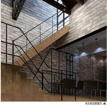 Beibehang Storio plytų modelis Kinijos retro tapetai viešbutis inžinerijos kambarį fono sienos PVC tapetai, sienų ir 3 d