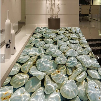 Beibehang užsakymą akmenimis banga grindų plytelės, aukštos klasės kambarį lipnios grindų filmo, kurio ilgis plotis