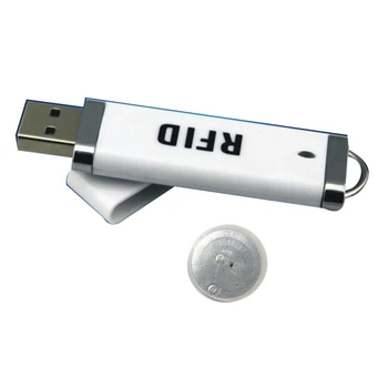 Bekontaktis Iso15693 NFC skaitytuvas Encoder IC Kortelių Skaitytuvas RDA bilietų skaitytojui 10vnt NFC tags USB Sąsaja 13.56 MHZ
