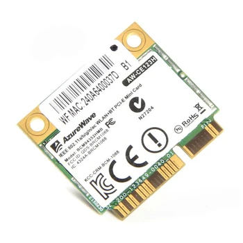 Belaidis dviejų dažnių Mini PCI-E Wifi Korta Broadcom BCM94352HMB AW-CE123H 867Mbps 802.11 ac BT 4.0 Nešiojamas Geriau nei Intel 7260