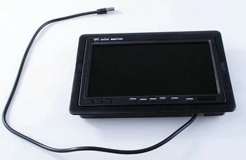 Belaidžio 7 colių TFT LCD Automobilinis Pagalvėlės Ekranas Ekranas Galinio vaizdo Ekranas Galinio vaizdo Atvirkštinio Atsarginė Kamera, Automobilinis TV Ekrane