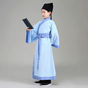 Berniukas Vaikai Tradicinių Hanfu Kostiumas Kinų Mokslininkas Senovės Liaudies Kostiumas Hig Kokybės Vaikai Senovės Studentų Drabužius 18