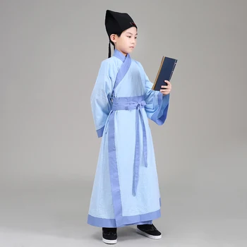 Berniukas Vaikai Tradicinių Hanfu Kostiumas Kinų Mokslininkas Senovės Liaudies Kostiumas Hig Kokybės Vaikai Senovės Studentų Drabužius 18