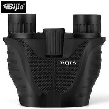 BIJIA 10x25 Mini Binocular Professional Binoculars Telescope Opera Glasses for Travel Concert Outdoor Sports Hunting