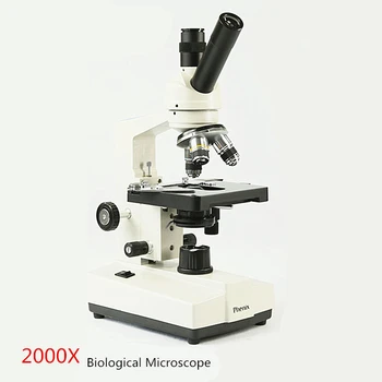 Biologinis Mikroskopas AC110V Monokuliariniai 2000X Mikroskopas, Karantininio Patikrinimo Aukštosios Mokyklos Studentas Vaikai Lab Eksperimentuoti