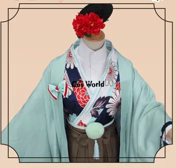 Black Butler Kuroshitsuji Ciel Phantomhive Marškinėliai Kailis Outwear Kimono Kendo Kelnes Vienodą Aprangą, Anime Cosplay Kostiumai