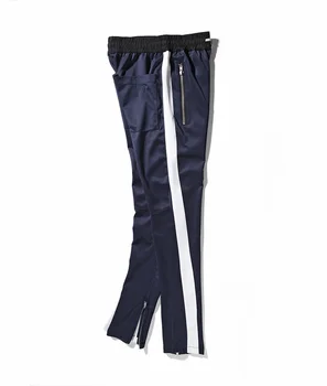 Black Icon Brand Clothing 2017 New Retro Style Leg Zippe Decoration Men/Women Hiphop High Srteet Pants Version Pencil Pants