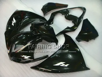 Blizgus juodas motociklas purvasargiai už YAMAHA Įpurškimo pelėsių YZF R1 09 10 11 12 R1 kūno dalys YZF1000 YZF R1 2009 m. 2010 m. 2011 m+7Gifts