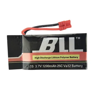 BLL Syma x5hc x5hw baterija 3.7 V 1200mah Baterija atnaujinti 5in1 įkroviklio kabelį syma x5hw rc drone Quadcopter Dalių Rinkinys