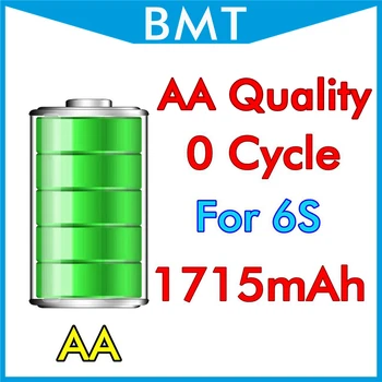 BMT Originalus 20pcs/daug Aukščiausios Kokybės 1715mAh 3.82 V Baterija, iPhone 6S Kobalto Ląstelių TI CPU pakeitimo remonto 0 ciklo