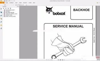 Bobcat Paslaugų Vadovus, Pilnas Komplektas DVD