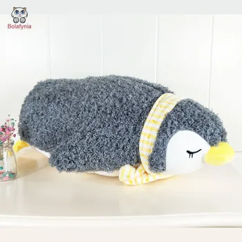 BOLAFYNIA Minkštas plunksnos mažas pingvinas miego pagalvę vaikams pliušinis žaislas gimtadienio, Kalėdų dovana įdaryti žaislai