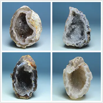Brazilija importuojamų gamtinių mini vieną didelį kristalų gausybės ragas, agatas agato akmuo agatas Kristalų Urvas