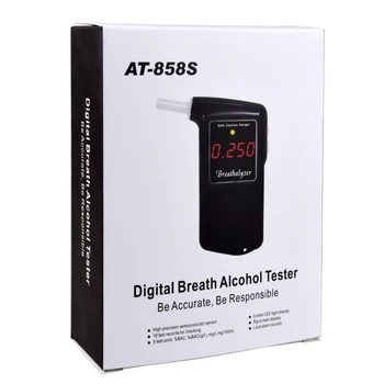 Breathalyzer Alkoholio Testeris Profesinę Policijos Skaitmeninis Kvėpavimas Greitai Reaguoti Breathalyzer LCD Neblaivių Vairuotojų CDEN