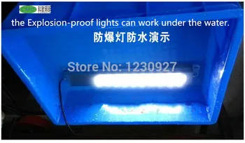 BRO Manufaturer sale10W 220V/110V led mašina aliuminio sprogimų šviesos Vandeniui CNC staklių darbo linijinės juostos, lempos