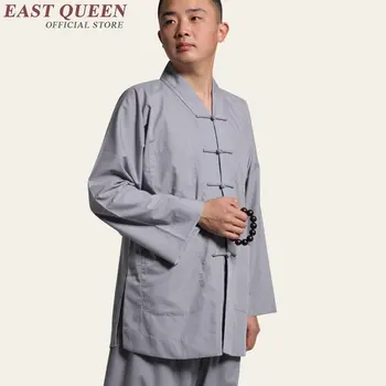 Budistų vienuolis, chalatai shaolin budistų vienuolis drabužių tradicinę kinų budistų vienuolis kostiumas KK1749 H