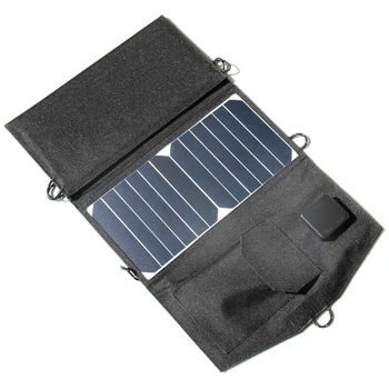 BUHESHUI 21W Sulankstomas Saulės baterijų Kroviklis iphone Saulės Baterijos Įkroviklis USB Dual Sunpower Skydelis Aukštos Kokybės Nemokamas Pristatymas