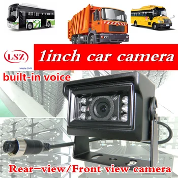 Built-in balso kamera, Skirta Sunkvežimių ir Autobusų LED Naktinio Matymo Automobilių Galinio vaizdo Atvirkštinio Atsarginę Kamerą