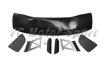 Car Accessories FRP Fiber Glass VTX Type 2V Style Rear Spoiler with Metal Stands Fit For GT86 FT86 ZN6 FRS BRZ ZC6 GT Wing