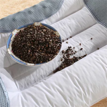 Cassia sėklos pagalvės ekologinių gėlių ir augalų pagalvės, magnetinė terapija kaklo sveikatos priežiūros almohada miegui 48*74cm vieną vietą