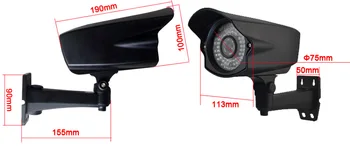 CCDCAM H. 265 Didelės raiškos 5.0 mp tinklo realaus laiko ultral mažai šviesos 6mm objektyvas ip kameros EB-IUW7545IR