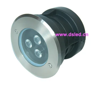 CE,geros kokybės,9W RGB LED požeminės šviesos,RGB LED burried šviesos,DMX suderinama,DS-11S-13-9W-RGB,12V DC