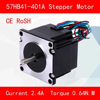 CE ROSH 57HB41-401A Žingsninių variklių sukimo momentas 0.64 N. M Etapo dabartinės 2.4 automatikos įranga, 3d spausdintuvas cnc