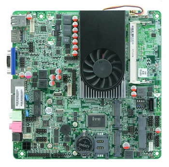 Celeron 1037U all-in-one plokštė Naujausias Produktas with1* Mini-PCIE,paramos WIFI/3G ,1* MSATA3
