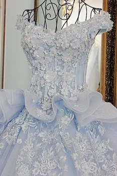Chalatas De Mariage Dramblio Kaulo Mėlyna Appliques Kristalai Motinystės Vestuvių Suknelė, Ilgas Traukinys Nėščių Moterų Nuotakos Suknelė Vestido De Noiva