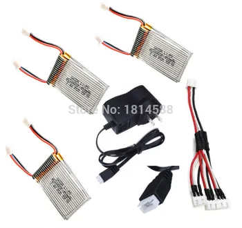 Cheerson CX33 CX-33C CX-33S CX-33W RC Quadcopter Spare Parts 3PCS 7.4V 450mAh Battery and Charger Kit 7.4V