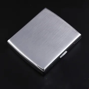 Cigarečių Dėžutė-Ultra plonas Metalo, Nerūdijančio Plieno, Kūrybinė Asmenybė Dūmų Sandwich Paprastas Žmogus Apima Cigarečių Atveju