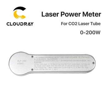 Cloudray Nešiojamą CO2 Lazerio Vamzdis, Galios Matuoklis 0-200W HLP-200 Lazerinis Graviravimas ir Pjovimo Staklės