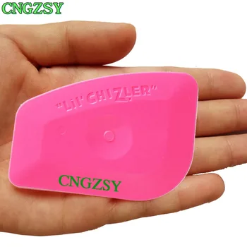 CNGZSY didmeninė 20pcs Daugiašalių Mini Pink Vinyl Valytuvas Auto Automobilių, Namų Biuro Langų Plėvelės Įrengimo Atspalviu Grandiklis 20A25